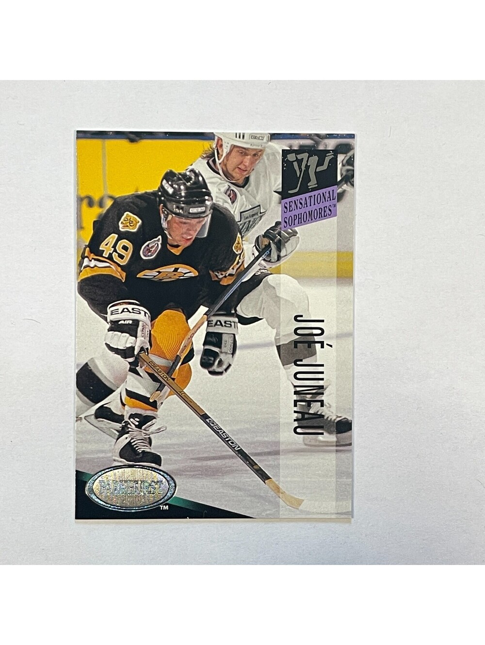 1993-94 Parkhurst #241 Joe Juneau Sensational Sophomores Boston Bruins Card